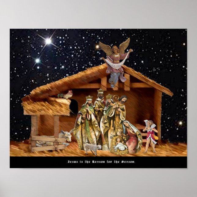 Póster Jesús es la razón de la temporada. (Frente)