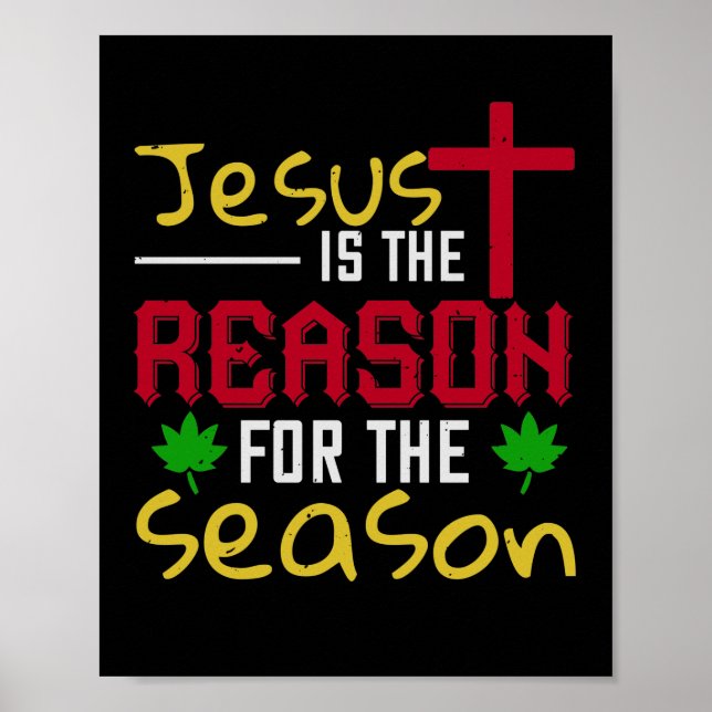 Póster Jesús Es La Razón De La Temporada (Frente)