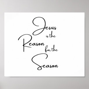 Póster Jesús es la razón del Poster de temporada