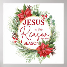 Jesús es la razón para los Navidades de temporada