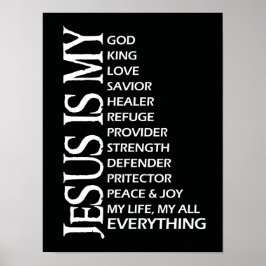 Póster Jesús es mi