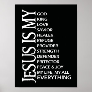 Póster Jesús es mi