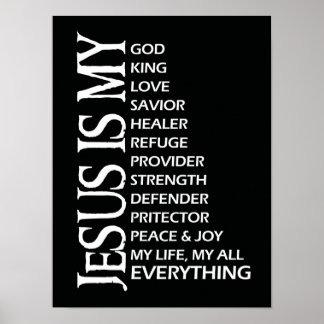 Póster Jesús es mi