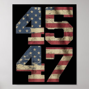 Póster Jesús Es Mi Salvador Trump Es Mi Presidente Estado