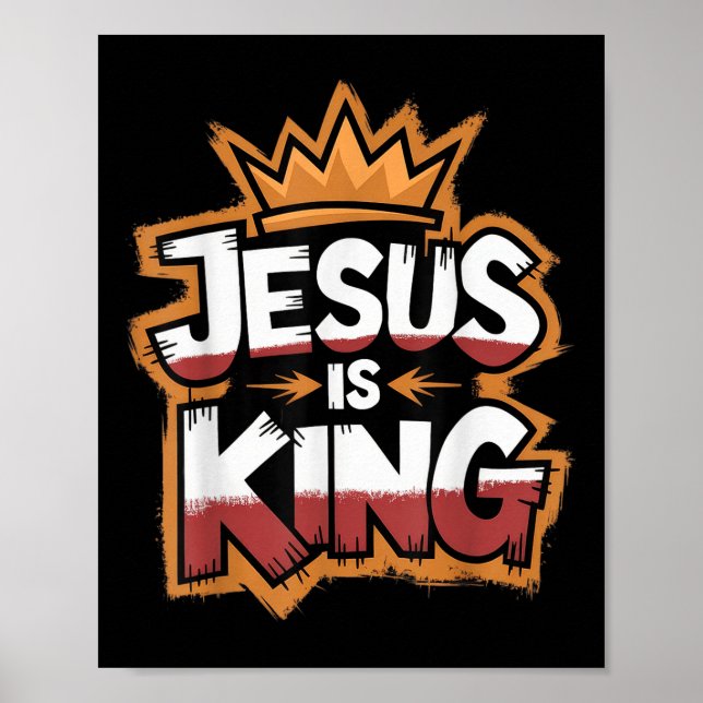 Póster Jesús es Rey (Frente)