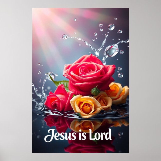 Póster Jesús es Señor (Frente)