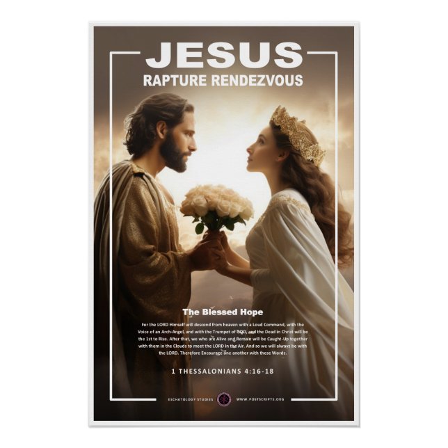 Póster Jesús - Flores de rapto (Anverso)