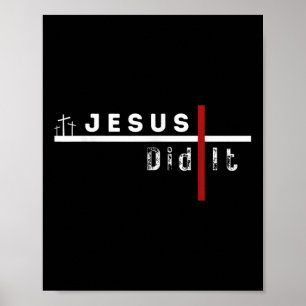 Póster Jesús Gracioso Cruce Cristiano Lo Hizo Sarcasmo Hu