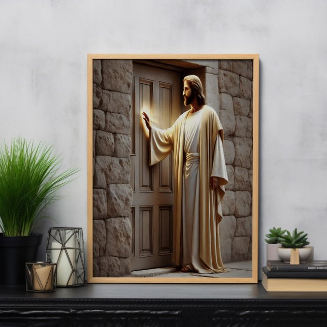 Póster Jesús llamó a la puerta del amanecer (Subido por el creador)