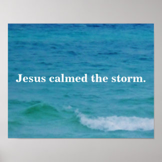 PÓSTER JESÚS LLAMÓ LA TORMENTA