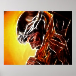 Póster Jesús Llevando La Cruz