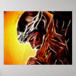 Póster Jesús Llevando La Cruz