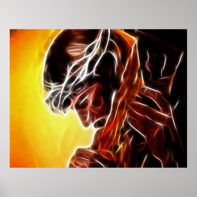 Póster Jesús Llevando La Cruz (Frente)