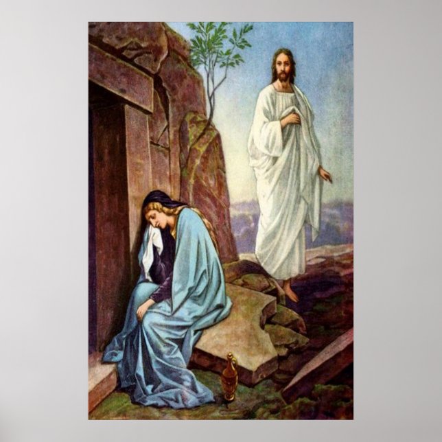 Póster Jesus looking at women poster (Frente)