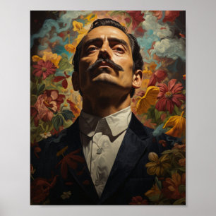 Póster Jesús Malverde Héroe Mexicano Jesús Malverde