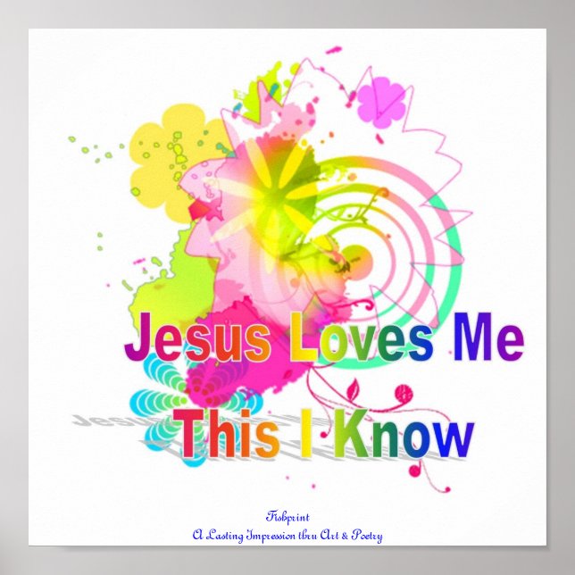 Póster Jesús Me Ama (Frente)