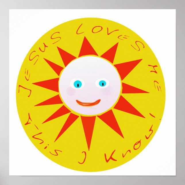 Póster Jesús Me Ama (Frente)