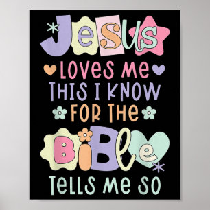 Póster Jesús Me Ama Esto Conozco Mujeres Que Amas