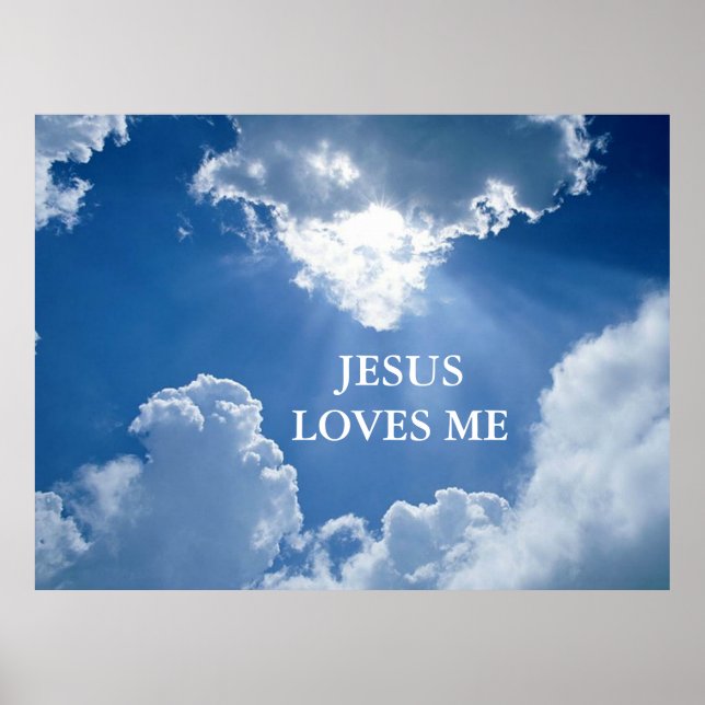 Póster Jesús Me Ama Poster (Frente)