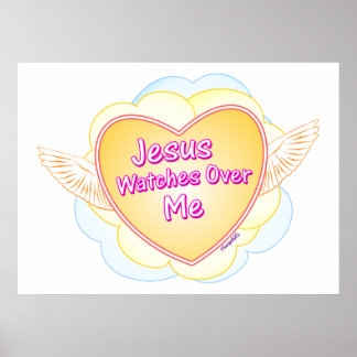 Póster Jesús Me Vigila