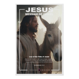 Póster Jesús - Mesías de Israel
