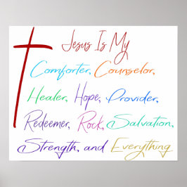 Póster Jesús Mi Todo