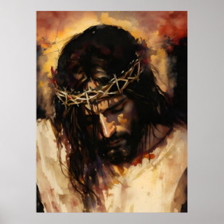 Póster Jesús Murió En La Cruz