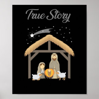 Póster Jesús Navidades de la Historia Verdadera Día de Na