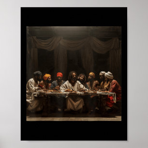 Póster Jesús Negro, Último Sacramento, Jesús 0