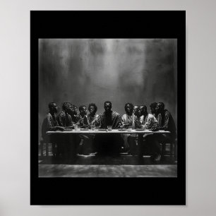 Póster Jesús Negro, último Sacramento, Jesús 1