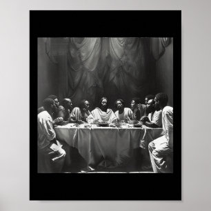 Póster Jesús Negro, Último Sacramento, Jesús 7