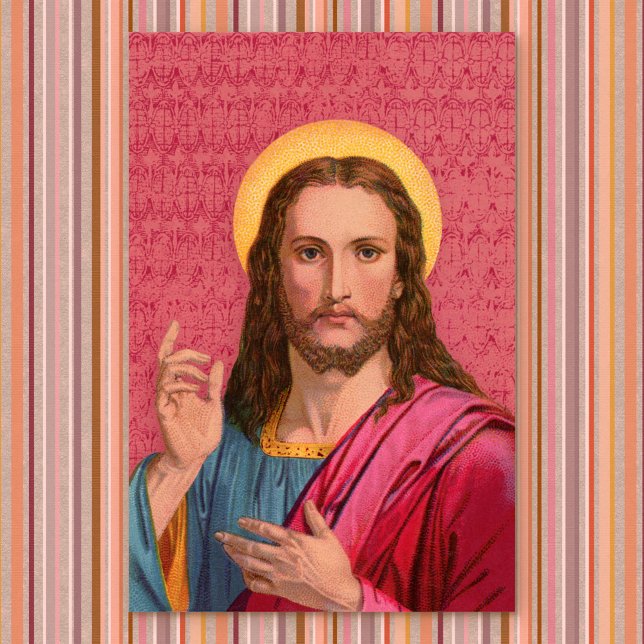 Póster Jesús Nuestro Salvador: Precioso Grabado Antiguo d (Subido por el creador)