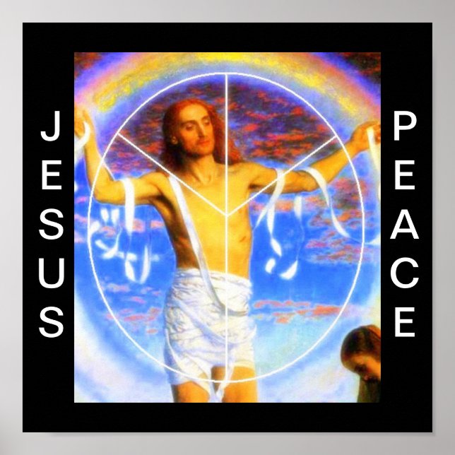 PÓSTER JESUS PEACE (Frente)