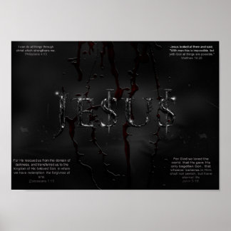 Póster jesus poster