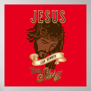 Póster Jesús Puede Reescribir Tu Historia