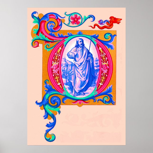 Póster Jesús renacentista (Frente)