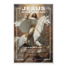Póster Jesús - Retorno del Rey