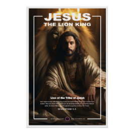 Póster Jesús - Rey León 2