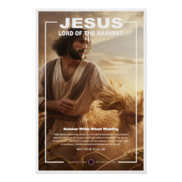 Póster Jesús - Señor de la Cosecha 1
