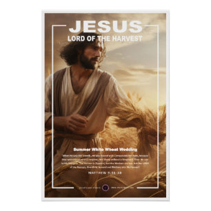 Póster Jesús - Señor de la Cosecha 1