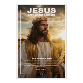 Póster Jesús - Señor del Sábado