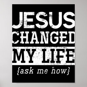 Póster Jesús Señor Regalo Cristiano Dios Salvador Jesús P