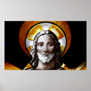 Póster Jesus (stained glass) /Poster