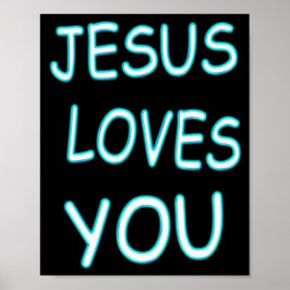 Póster Jesús te ama