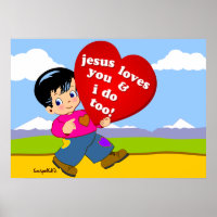 ¡Jesús te ama y yo también!