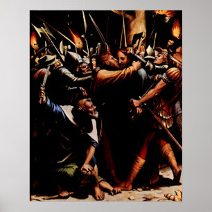 Póster Jesús traicionó por el poster de Judas Iscariote