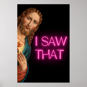 Póster Jesús Vi Ese Meme