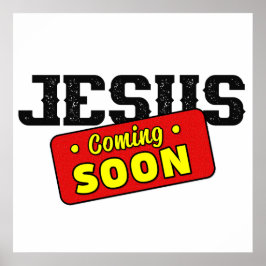 Póster JESUS viene pronto Poster