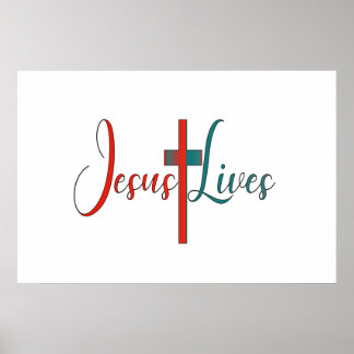 Póster Jesús vive