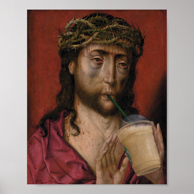 Póster Jesús y una sed duradera (Frente)